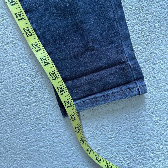 Judy Blue Destroyed Bleach Splatter Boyfriend Fit Black Jean Size 5 / 27 Womens - Picture 9 of 9